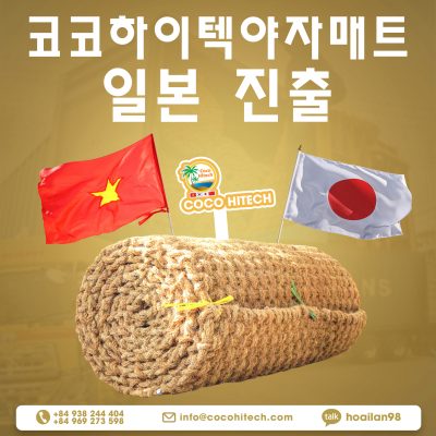 코코하이텍 야자매트 - 일본 진출