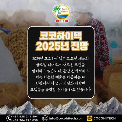 코코하이텍의 2025년 전망