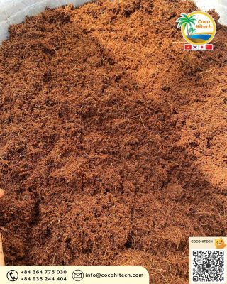 지역별 코코넛 허스크의 섬유질 강도와 부식질 함량 비교