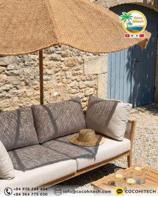 뜨거운 태양 아래서도 그늘을 시원하게 유지하는 공기 순환 구조