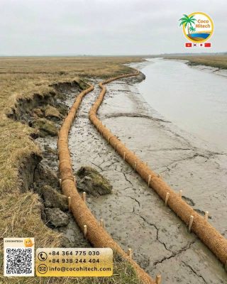 친환경 하천 복원을 위한 코이어롤 재질 및 규격 분석 가이드