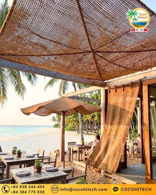 코코넛 그늘막이 글로벌 친환경 디자인 트렌드로 떠오르는 이유