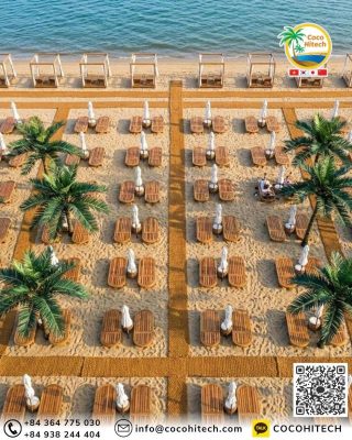 연약 지반 모래사장 평탄화 작업과 기초 다지기