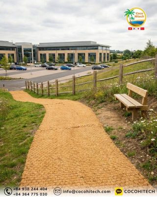 아파트 단지 경사면 안정화 및 등산로에 적용된 실제 설치 사례