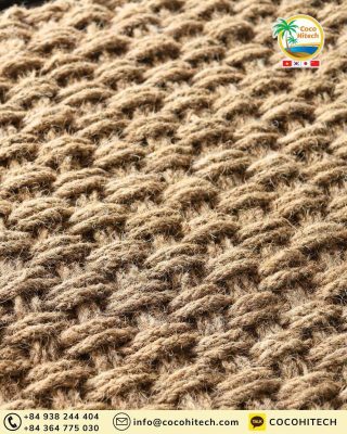 천연 식물성 섬유인 코코넛 코이어가 마찰력을 극대화하는 원리