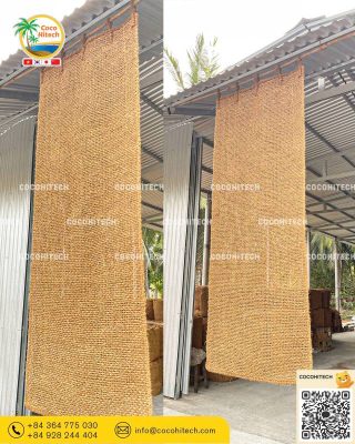 코이어 커튼이 야외 공간 디자인에 미치는 영향