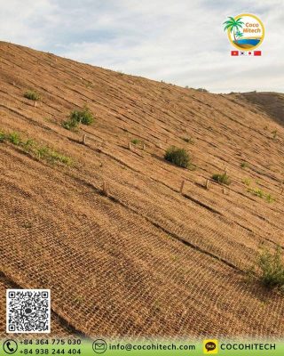 주트 네트 및 일반 토목용 섬유와 비교한 코아네트의 고유한 장점