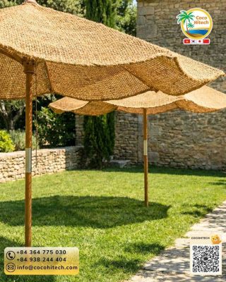 수작업 매듭 밀도 확인과 강풍 대비 대나무 지지대 프레임 보강 구조 내구성 테스트