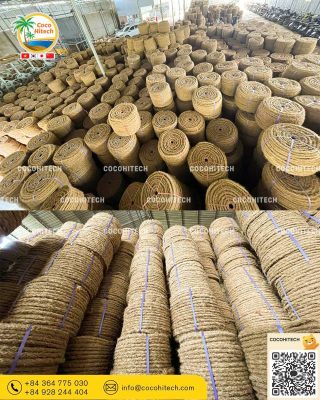 베트남에서 한국으로 대량 수출되는 코이어 야자로프 수입 현황