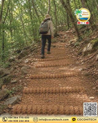 등산로 및 경사면 논슬립 야자매트 사용 후기
