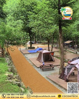 공원과 둘레길에서 친환경 자재가 중요한 이유