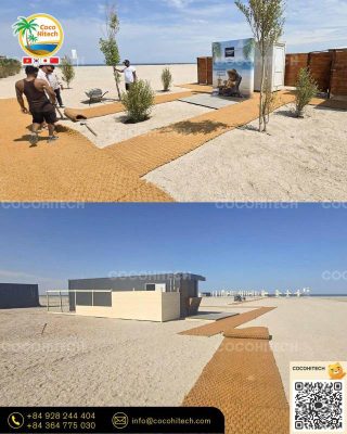 조경용 야자매트 시공 후 유지관리 방법