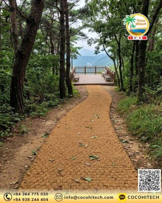 등산로에 야자매트가 필요한 이유