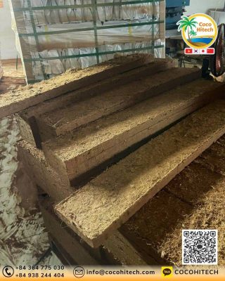 AGRICOX의 Cocopeat 30일 숙성 공정